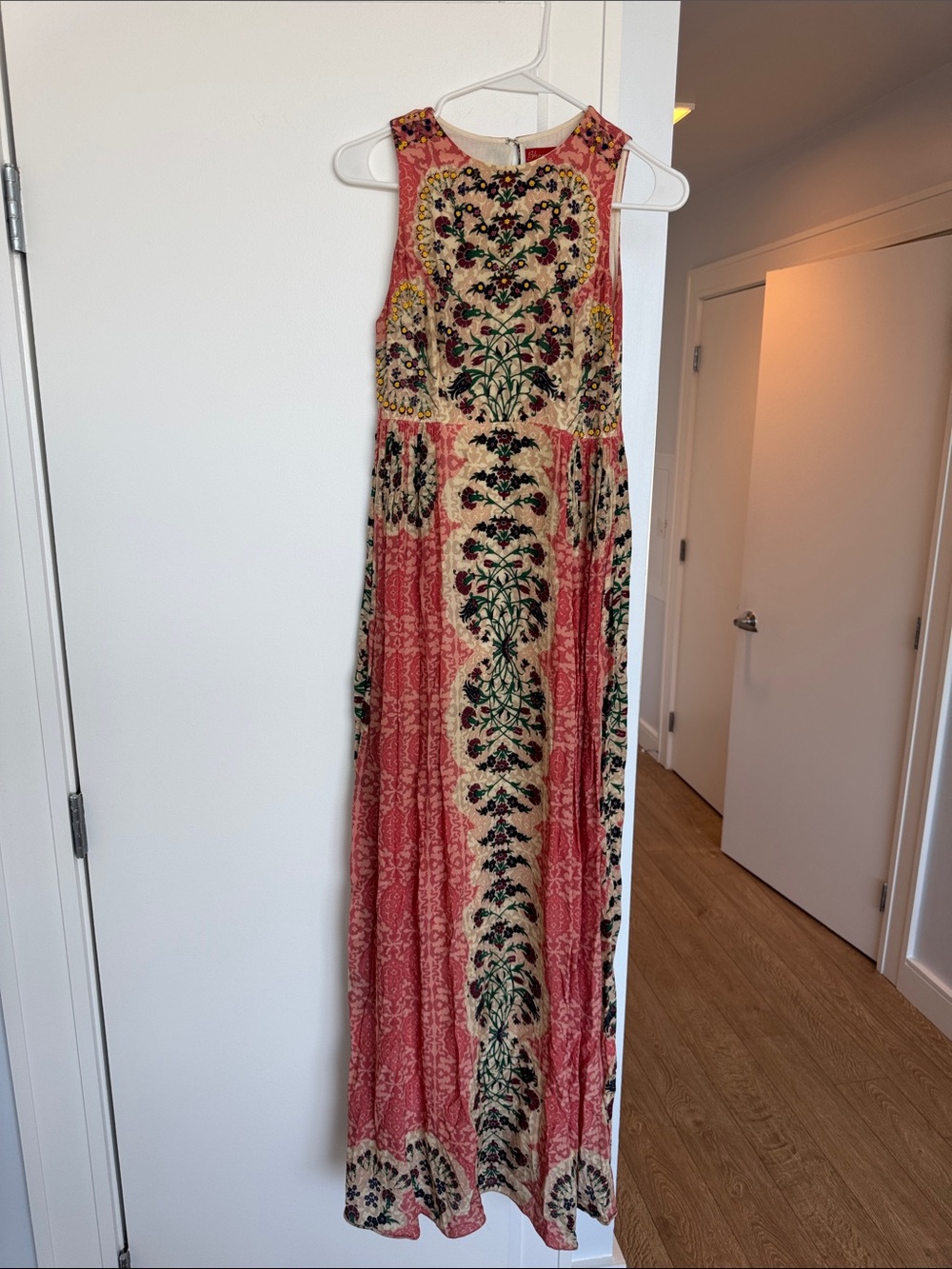 Sleeveless Floral Maxi Dress